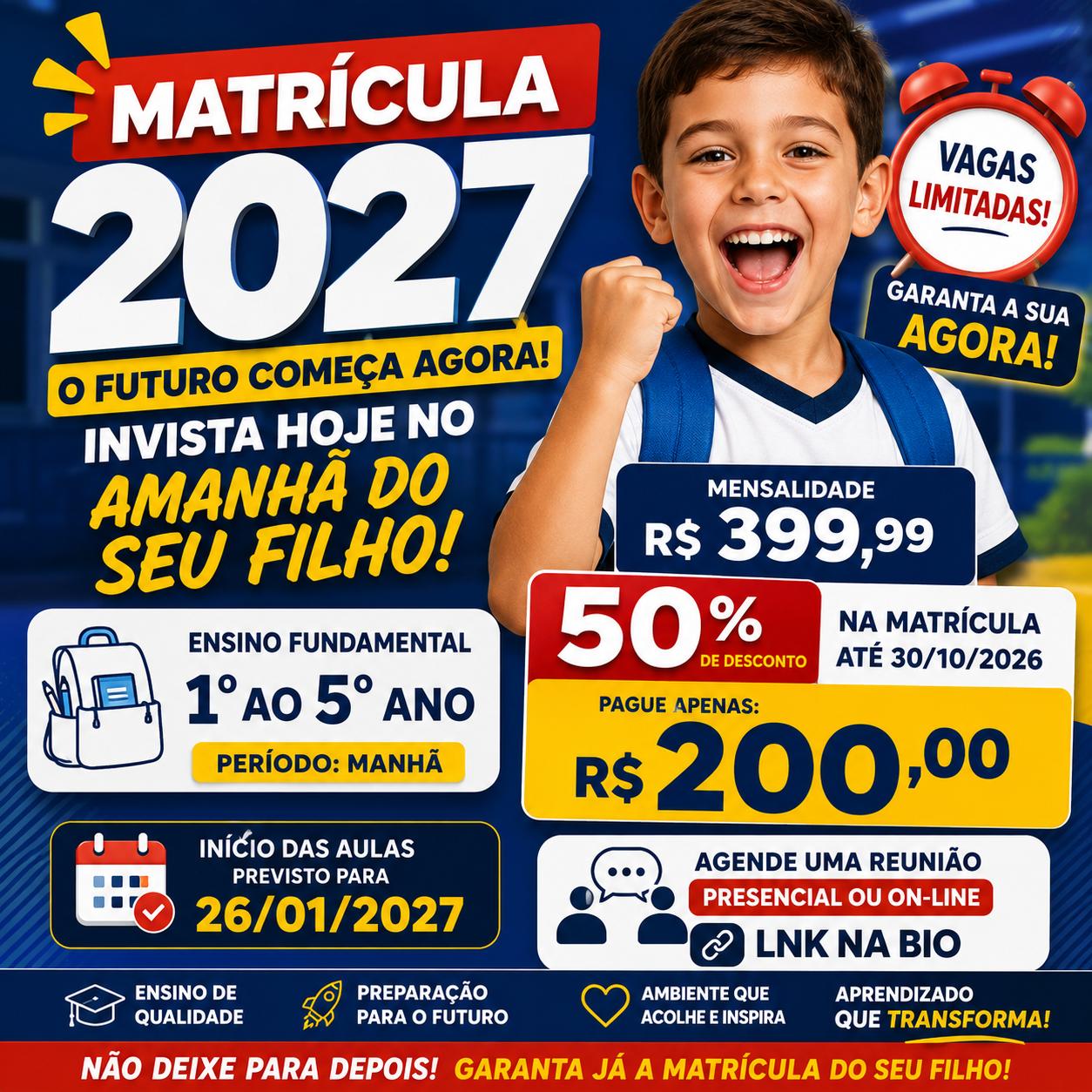 Campanha de matrícula 1