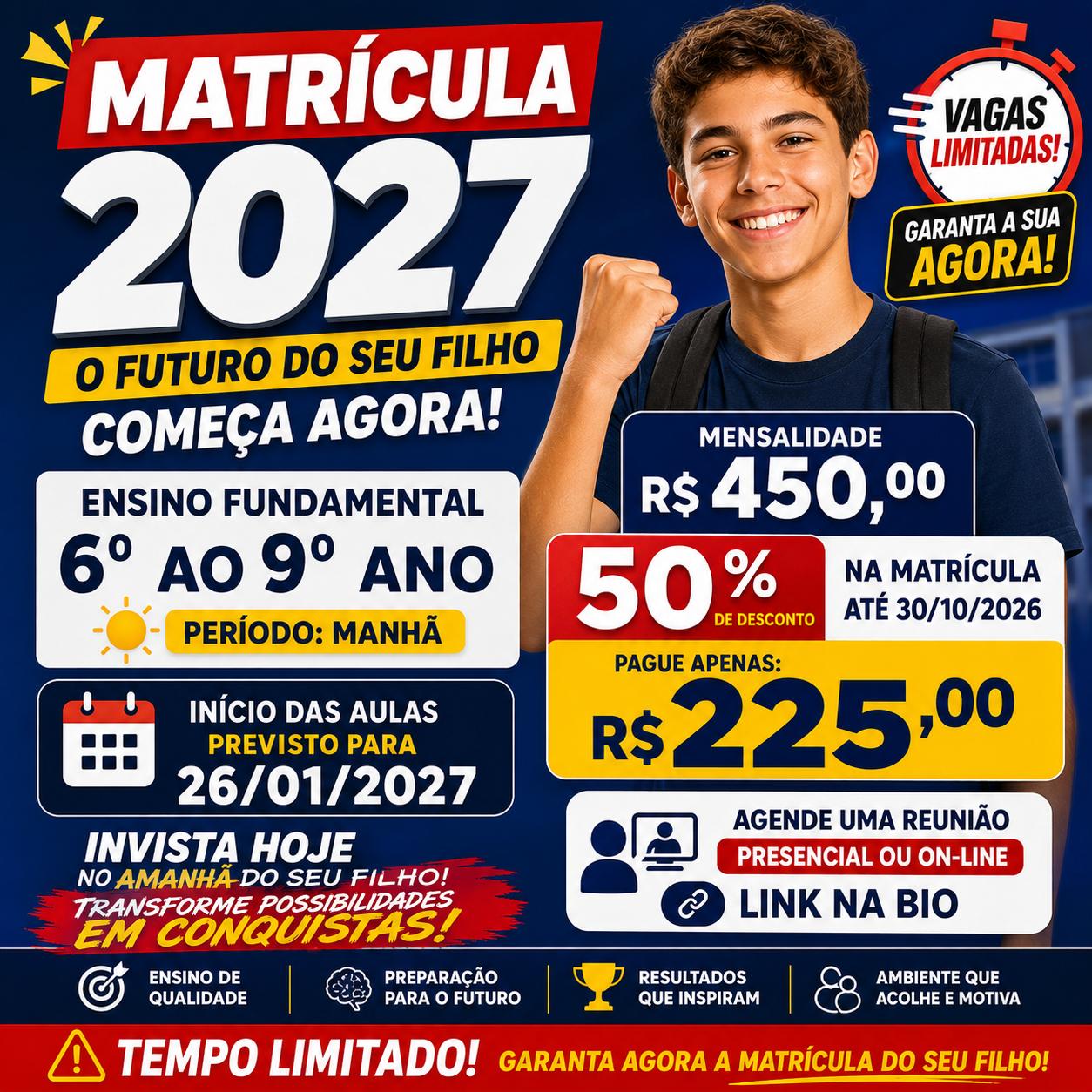 Campanha de matrícula 3